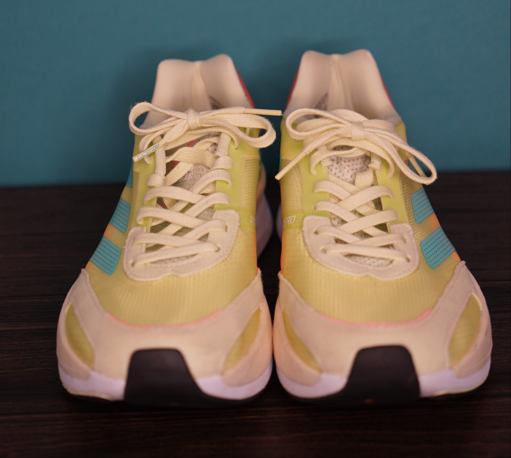 Adidas Adizero Boston 10 Women’s Running Shoes | Neon Performance Trainer | Size 9
