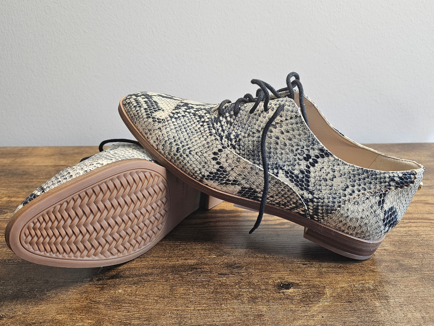 Cole Haan GOTO Snakeskin Print Oxford Shoes | Size 7.5