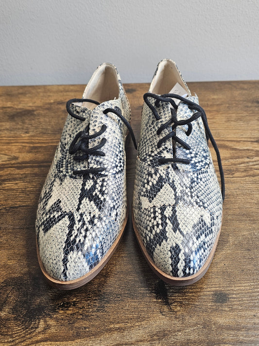 Cole Haan GOTO Snakeskin Print Oxford Shoes | Size 7.5